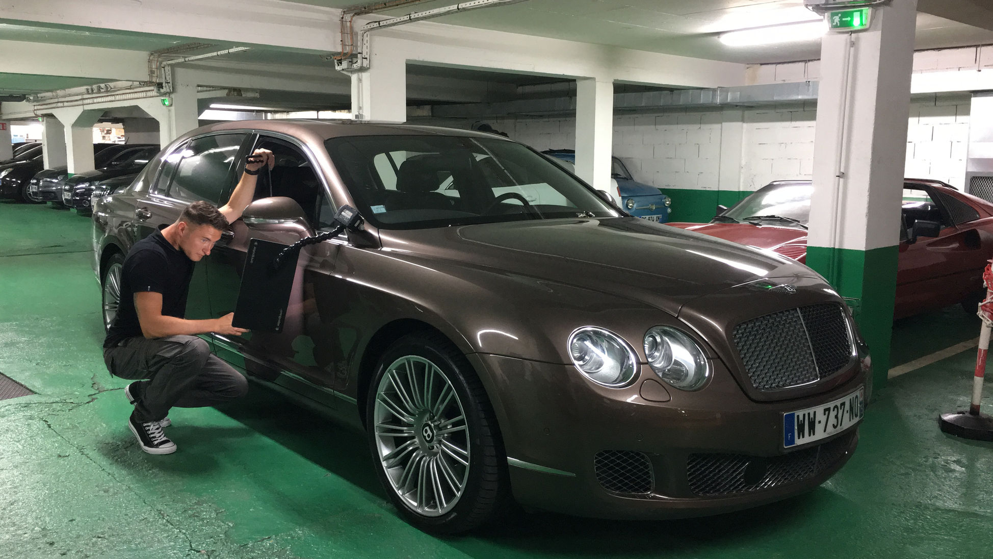 Débosselage sans peinture